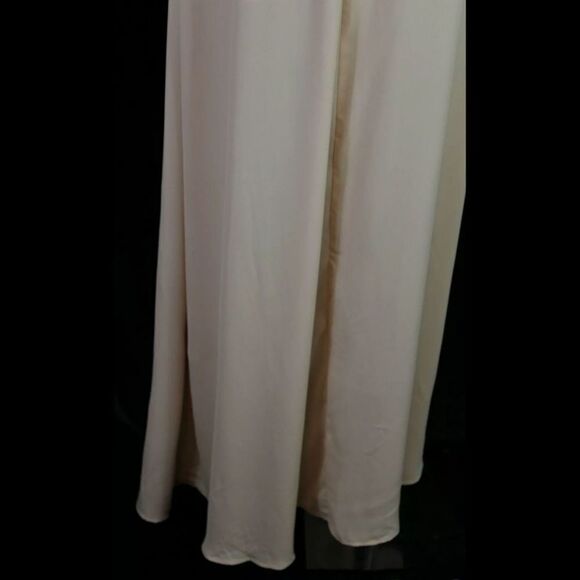 SHOW ME YOUR MUMU HEATHER HALTER DRESS SIZE XL BLUSH PINK - Picture 4 of 10